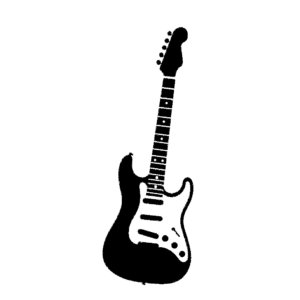 Elektrische gitaar ikoon